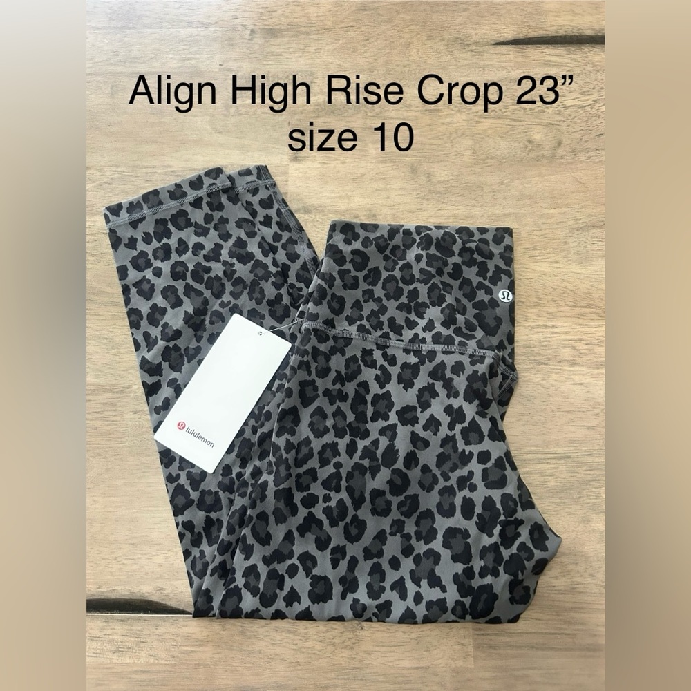 Lululemon Align High Rise crop 23” size 10
